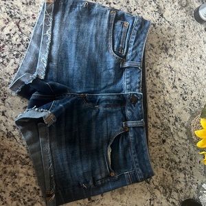 Cut Off Jean Shorts